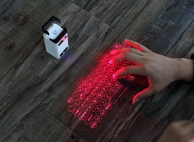 Bluetooth Laser Keyboard with Mouse Function - Your Ultimate Typing Companion!