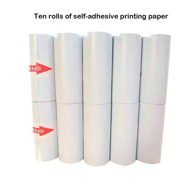 Portable Bluetooth Thermal Printer - Instant Label & Receipt Printing On-The-Go!