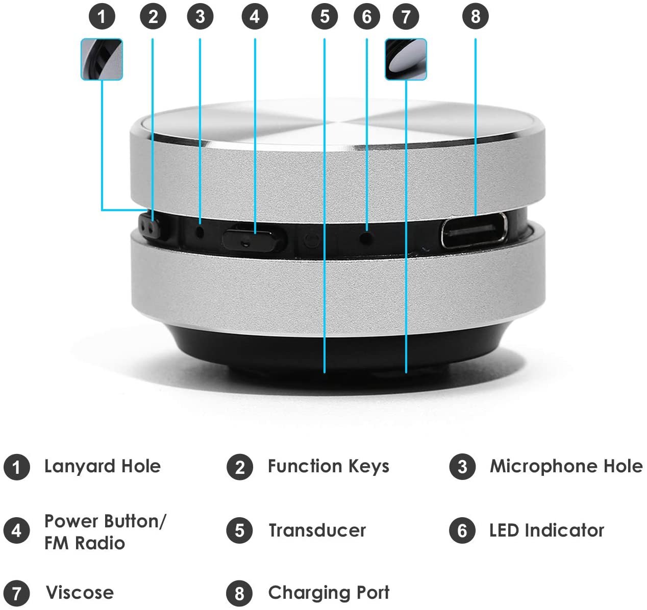 Bluetooth Hummingbird Speaker